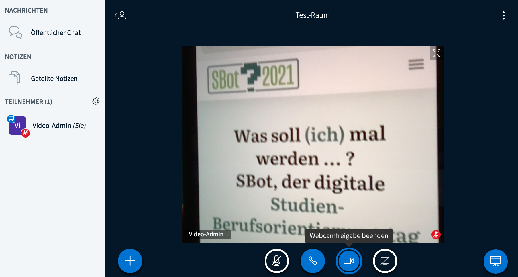 Video-Server Test-Raum Video-Server Test-Raum
